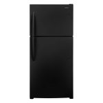 Frigidaire - 20.0 Cu. Ft. Garage Ready Top Freezer Refrigerator - Black