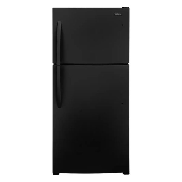 Frigidaire - 20.0 Cu. Ft. Garage Ready Top Freezer Refrigerator - Black