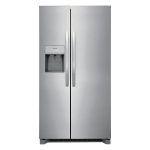 Frigidaire - 25.6 Cu. Ft. Side-by-Side Refrigerator - Stainless Steel