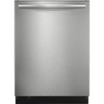 Frigidaire - Gallery 24" Top Control Built-In Tub Dishwasher with Third Rack, CleanBoost Technology, and 47 dBA - Stainless Steel
