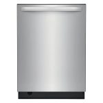 Frigidaire - 24" Built-In Tub Dishwasher with 3rd Rack, EvenDry System, 49 dBA - Stainless Steel