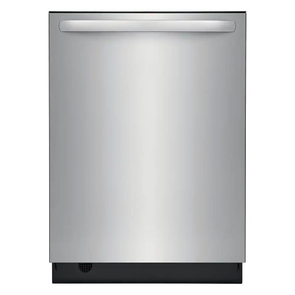 Frigidaire - 24" Built-In Tub Dishwasher with 3rd Rack, EvenDry System, 49 dBA - Stainless Steel