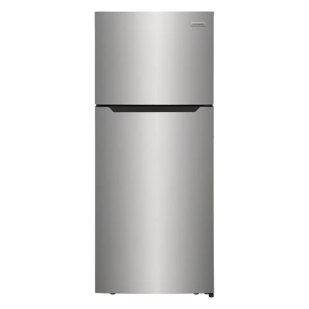1 Frigidaire - 17.6 Cu. Ft. Top Freezer Refrigerator - Stainless Steel - Image 1