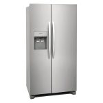 Frigidaire - 22.3 Cu. Ft. Side-by-Side Counter-Depth Refrigerator - Stainless Steel - Image 2