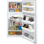 Frigidaire - 18.3 Cu. Ft. Garage Ready Top-Freezer Refrigerator - White - Image 2