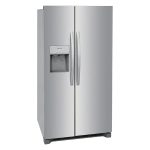 Frigidaire - 25.6 Cu. Ft. Side-by-Side Refrigerator - Stainless Steel - Image 2