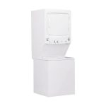 GE - 3.8 Cu. Ft. Top Load Washer and 5.9 Cu. Ft. Electric Dryer Laundry Center - White - Image 2
