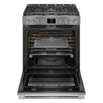 Frigidaire - Professional 6.0 Cu. Ft. Slide-In Total Convection Range with Air Fry - Stainless Steel - Image 2