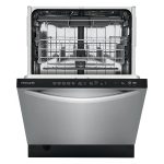 Frigidaire - 24" Built-In Tub Dishwasher with 3rd Rack, EvenDry System, 49 dBA - Stainless Steel - Image 2