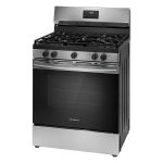 Frigidaire - 5.1 Cu. Ft Freestanding Gas Range with Quick Boil Burner - Stainless Steel - Image 2