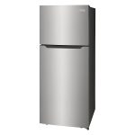 Frigidaire - 17.6 Cu. Ft. Top Freezer Refrigerator - Stainless Steel - Image 2