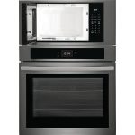 Frigidaire - 30" Electric Microwave Combination Oven with Fan Convection - Black Stainless Steel - Image 3