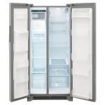 Frigidaire - 22.3 Cu. Ft. Side-by-Side Refrigerator - Stainless Steel - Image 3