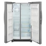 Frigidaire - 26.0 Cu. Ft. Standard Depth Side by Side Refrigerator with Door Edge Water Dispenser - Stainless Steel - Image 3