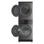 Electrolux - Laundry Tower Single Unit Front Load 4.5 Cu. Ft. Washer & 8 Cu. Ft. Electric Dryer - Titanium - Image 3