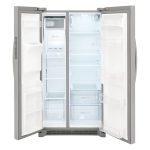 Frigidaire - 25.6 Cu. Ft. Side-by-Side Refrigerator - Stainless Steel - Image 4