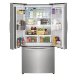 Frigidaire - 17.6 Cu. Ft. Counter-Depth French Door Refrigerator - Fingerprint-Resistant Stainless Steel Look - Image 5