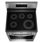 Frigidaire - Gallery 5.3 Cu. Ft. Freestanding Electric Total Convection Range with No Preheat and Air Fry - Stainless Steel - Image 4