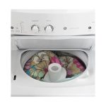 GE - 3.8 Cu. Ft. Top Load Washer and 5.9 Cu. Ft. Electric Dryer Laundry Center - White - Image 4