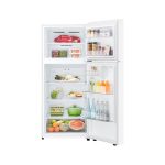 LG - 17.5 Cu. Ft. Garage Ready Top-Freezer Refrigerator with Reversible Doors - White - Image 4