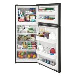 Frigidaire - 17.6 Cu. Ft. Top Freezer Refrigerator - Stainless Steel - Image 5