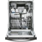 Frigidaire - Gallery 24" Top Control Built-In Tub Dishwasher with Third Rack, CleanBoost Technology, and 47 dBA - Stainless Steel - Image 5
